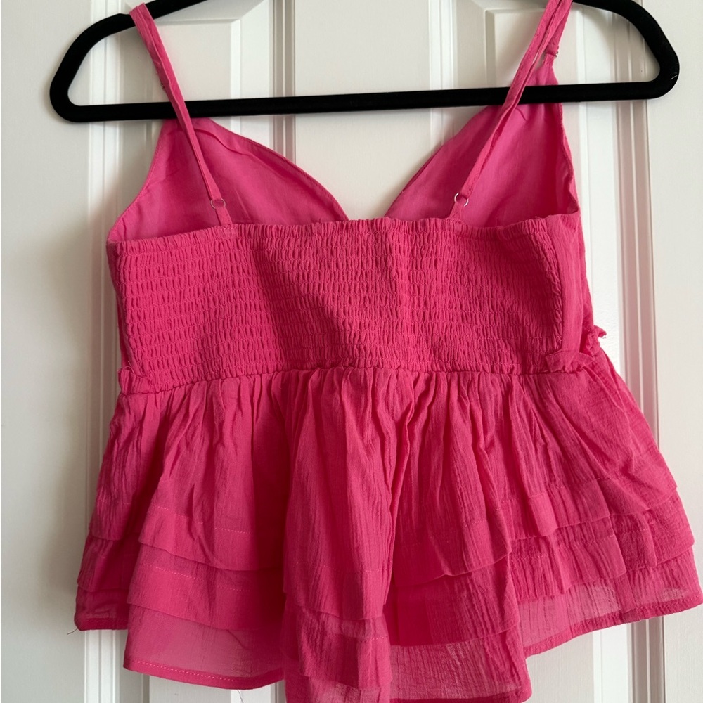 Altar'd State Vibrant Pink Camisole Top - Picture 2 of 2